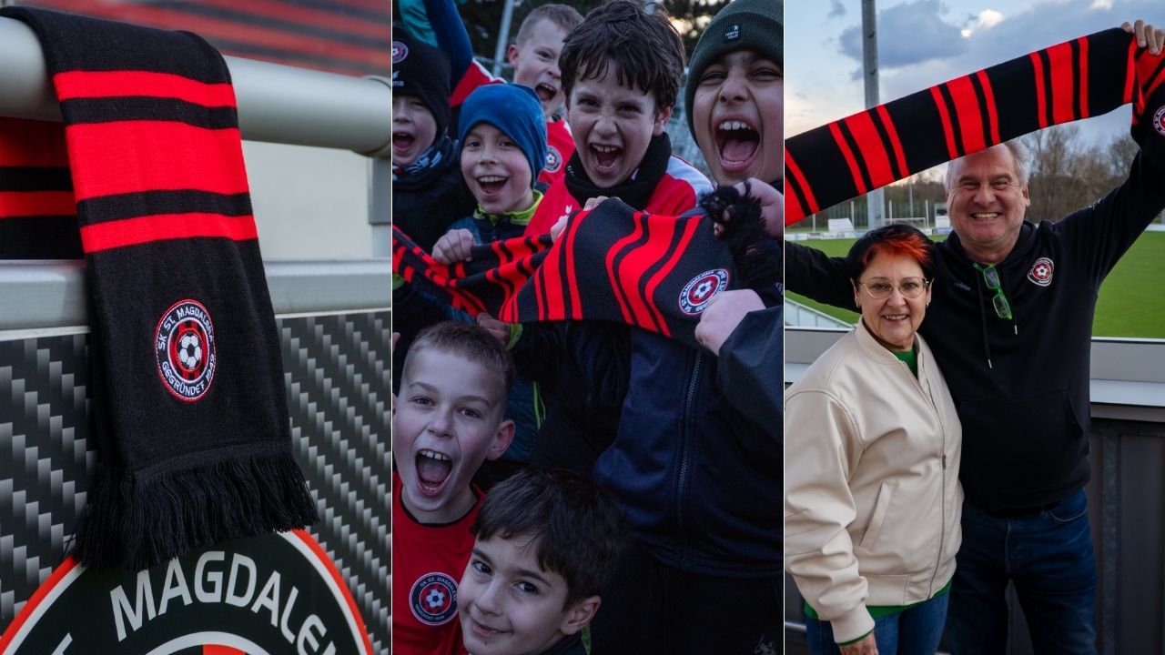 Rot und Schwarz überall: Neuer Fanschal erhältlich!