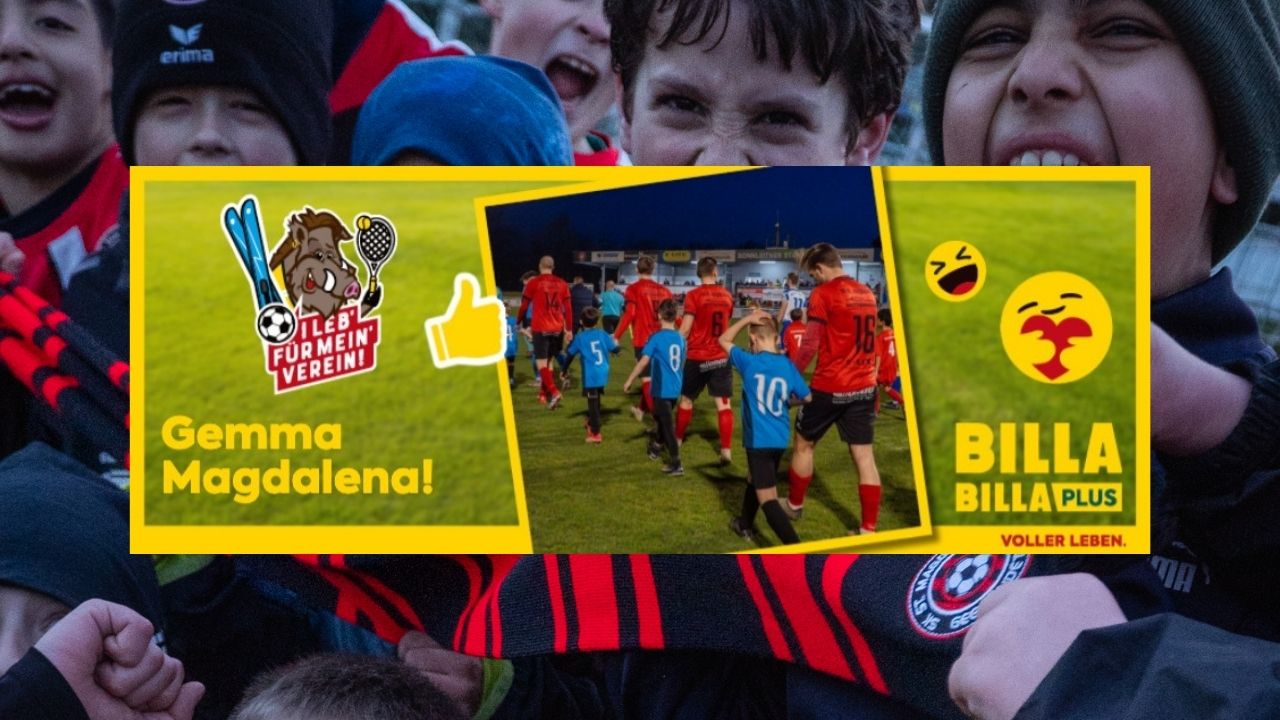 „I leb’ für mein’ Verein“ – Lose sammeln für den SK St. Magdalena