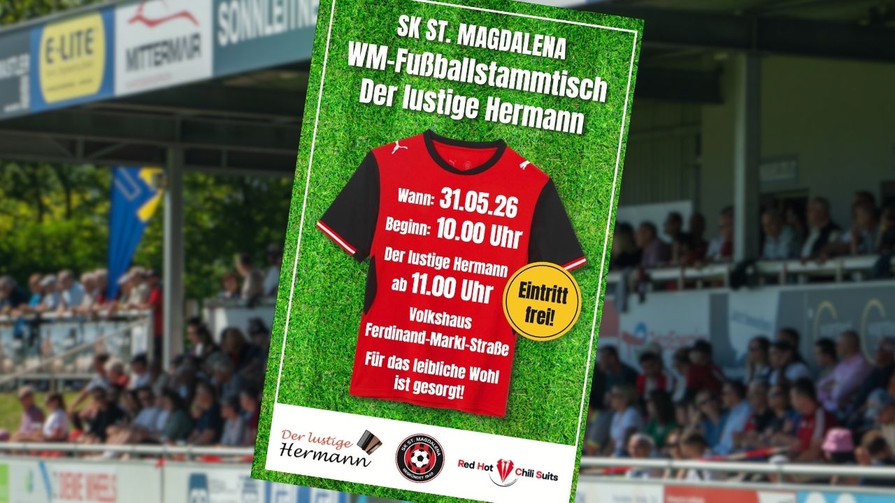[Update] WM-Fußballstammtisch in St. Magdalena – die Experten stehen fest!